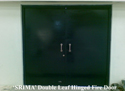 Double Leaf Hinged Fire Door