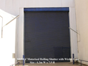 Motorised Rolling Shutter Wicket Gate