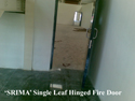 Single Leaf Hinged Fire Doors